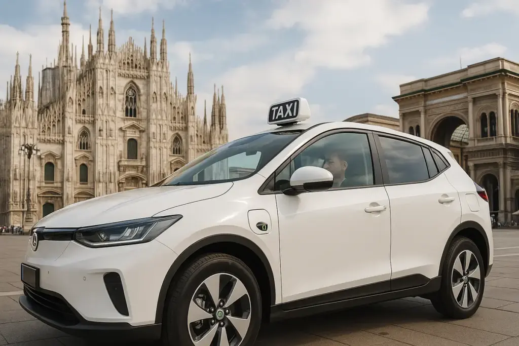 Taxi elettrico a Milano: abbatti le emissioni e viaggia senza pensieri