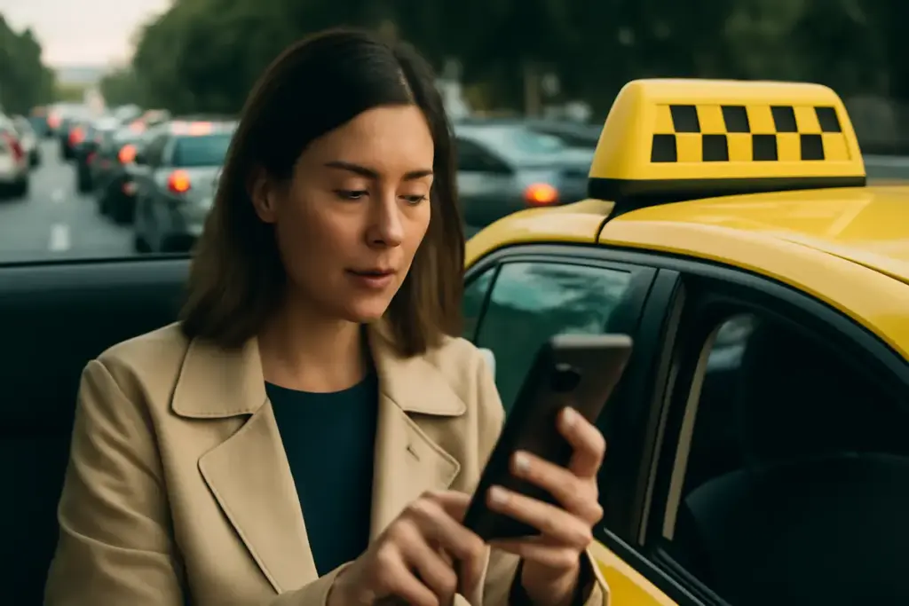 Prenotazione taxi via app: la funzione che ti fa risparmiare tempo nei giorni di traffico intenso