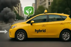 In che modo i taxi ibridi riducono l’inquinamento urbano? Dai numeri ai risultati tangibili