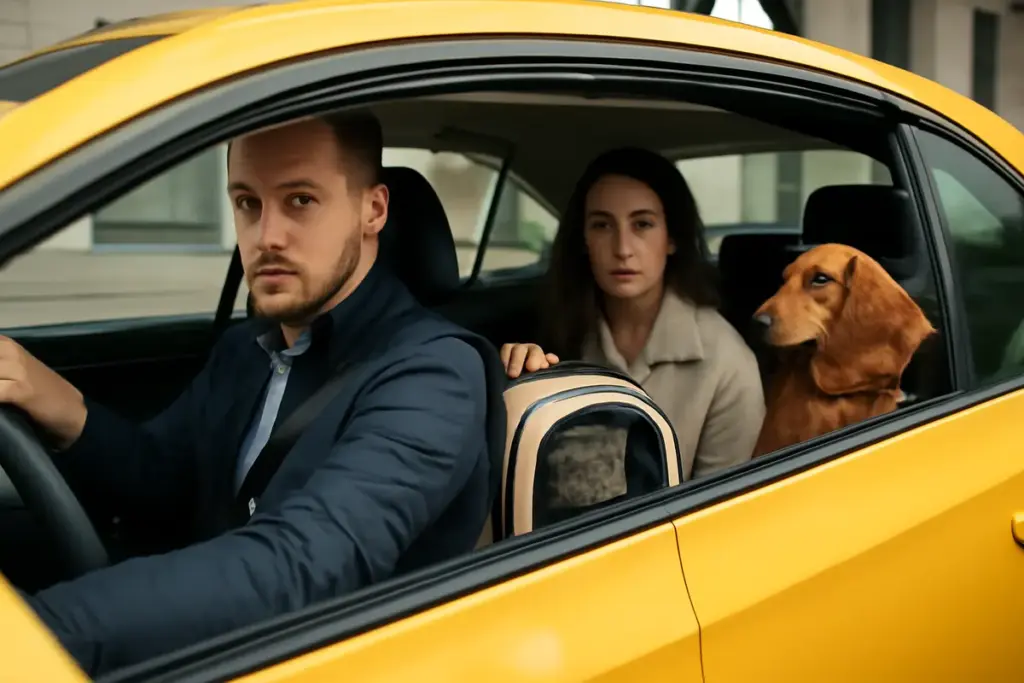 Taxi e animali domestici: le regole da rispettare per non rischiare una corsa negata