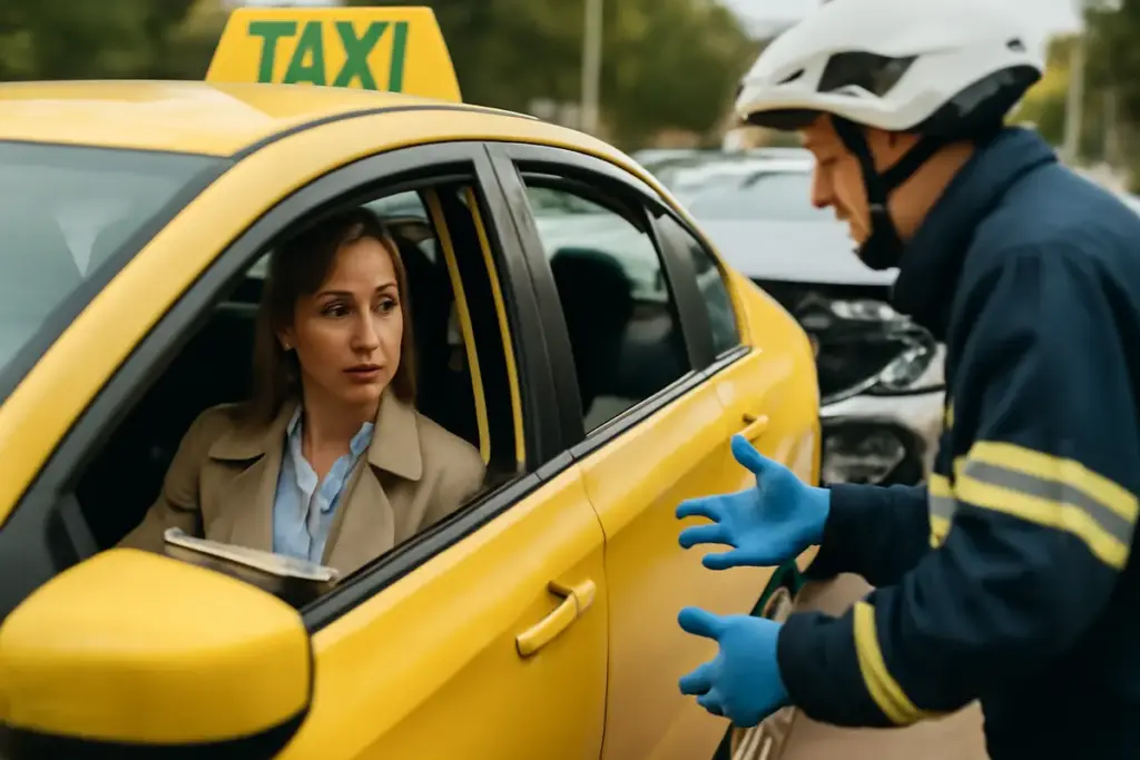 Cosa succede in caso di incidente durante una corsa in taxi? Tutela e responsabilità per il passeggero