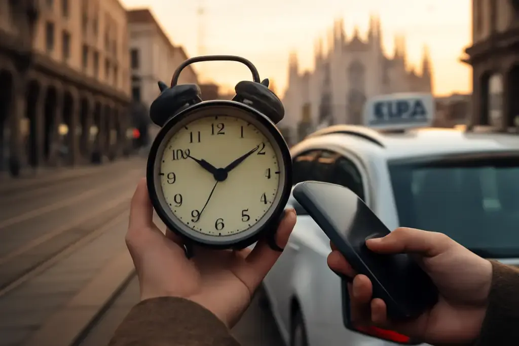 Quali sono gli orari migliori per chiamare un taxi a Milano? Minimizza tempi d’attesa e traffico
