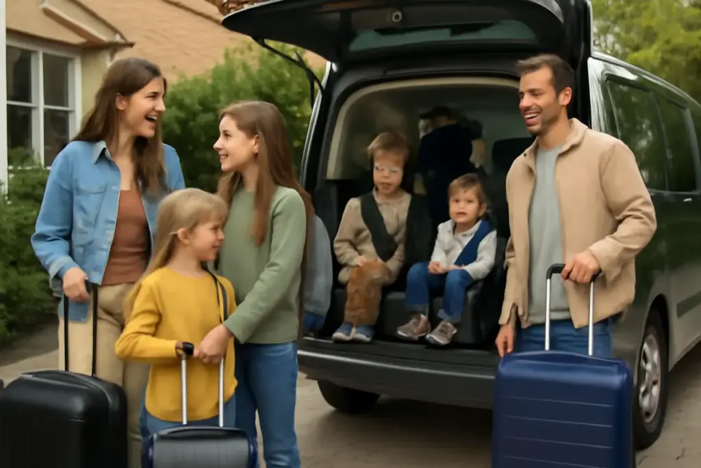 Trasporto privato per famiglie numerose: soluzioni pratiche che semplificano ogni viaggio