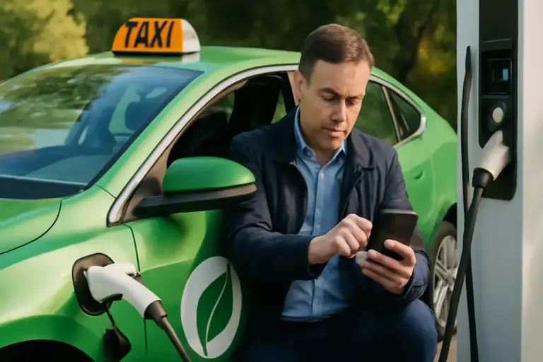 Come funziona il trasporto green nei servizi taxi? Tutto su ambiente e tecnologia Eco